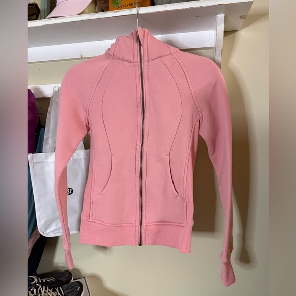 Lululemon💎Scuba Hoodie Cotton Soft Fleece Plush Pink Rose
XS/Small 15”ptp EUC - Picture 2 of 6